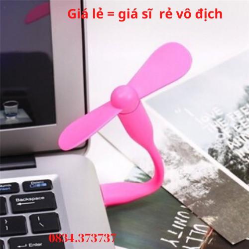 giá sĩ = giá lẻ Quạt mini 2 cánh rời cổng USB được chọn màu theo ý thíchuạt Usb Mini 2 Cánh - Uốn Dẻo, Cánh Rời, Siêu Má