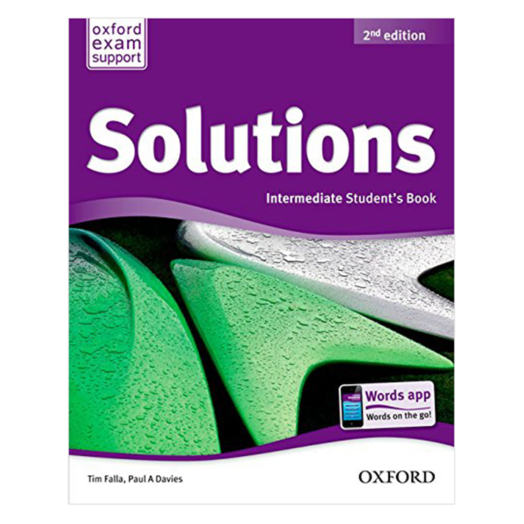 [Hàng thanh lý miễn đổi trả] Solutions (2E) Intermediate DVD-ROM