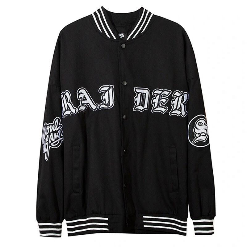 Áo khoác bomber dù unisex form rộng 2 lớp DER nam nữ LANA FASHION