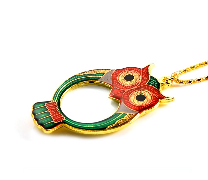 Kính lúp mini có dây đeo cổ phóng đại 10X cao cấp siêu rõ nét