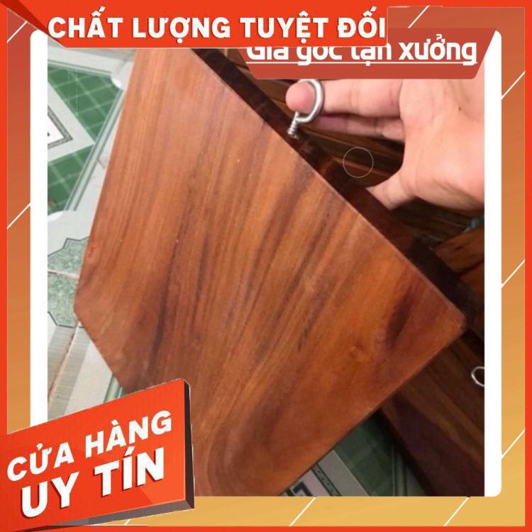 CHUẨN THỚT gỗ nghiến hình chữ nhật 23cm x 18cm x dày 2 phân