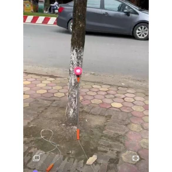 Cần inox 60cm kéo dài 3500cm dùng phun cây ăn quả, lúa, phong lan...