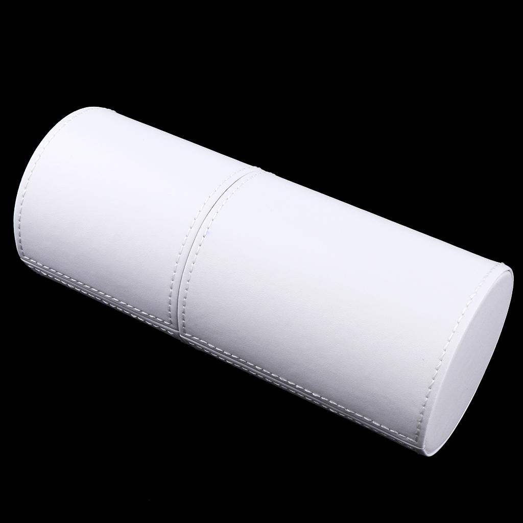 PU Empty Storage Container Lipstick Tweezer Makeup Brush Holder Box