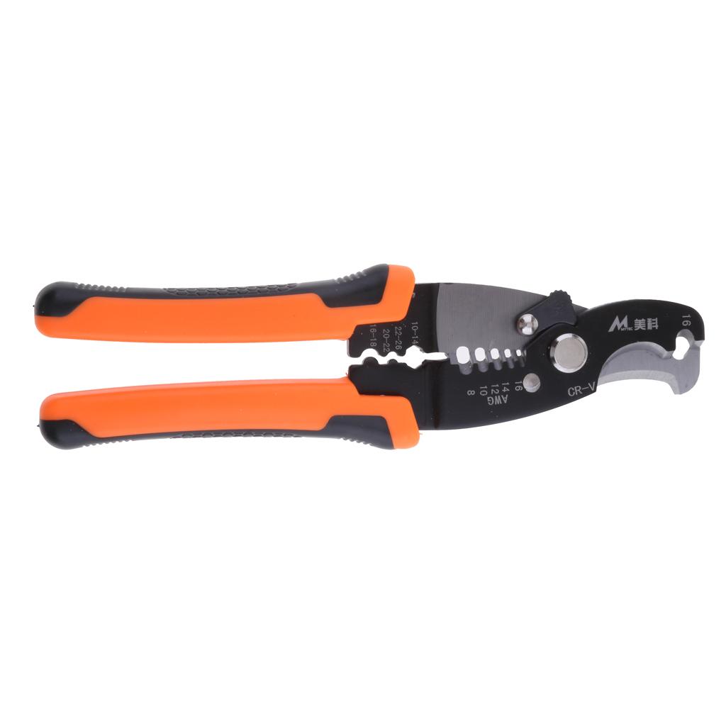 Self Adjusting Wire And Cable Stripper Cutter Tool Wire Stripping Pliers