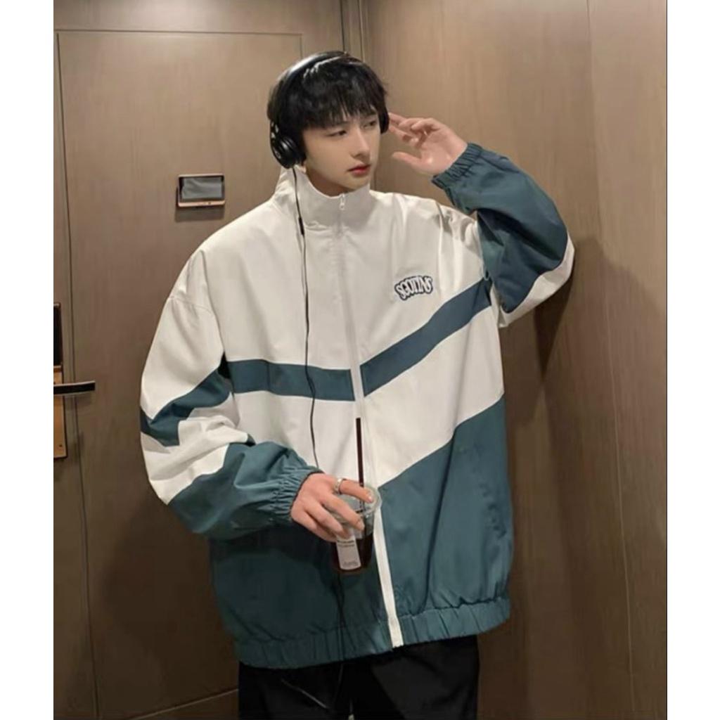 Áo Khoác Dù 2 Lôp Viền Sọc Zize Đại GKM FASHION