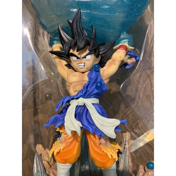 Mô hình Figure Dragon ball Songoku chưởng Genki hủy diệt có Led 50cm