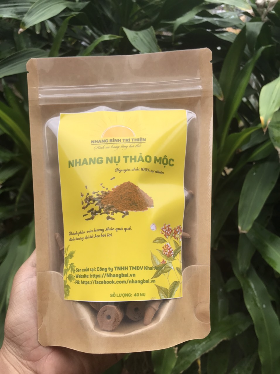 Nhang Nụ Thảo Mộc Bình Trí Thiện 40 nụ/hộp