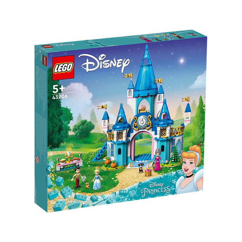 Đồ Chơi LEGO Lâu Đài Công Chúa Lọ Lem Và Hoàng Tử 43206