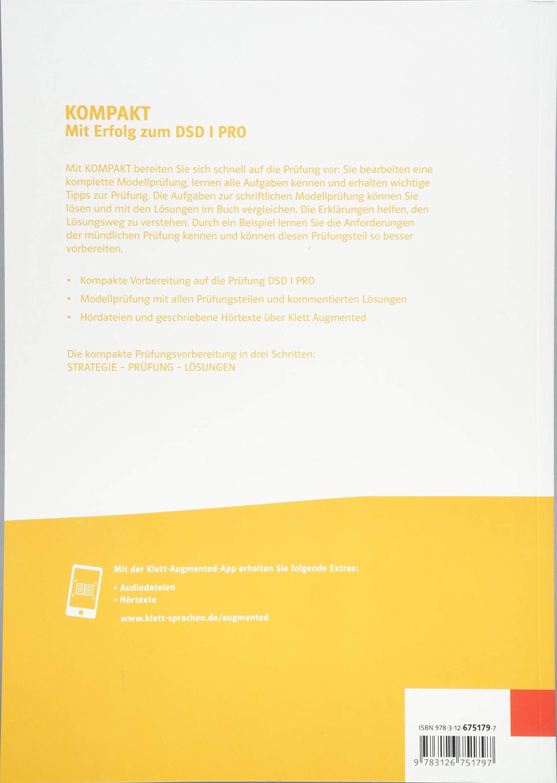 KOMPAKT Mit Erfolg zum DSD I PRO: Buch + Online