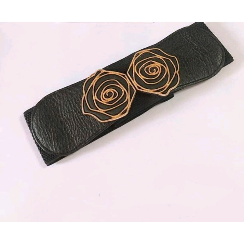 Dây nịt thun Kim Nhung Bản 8cm Chất thun co giãn phối nhung