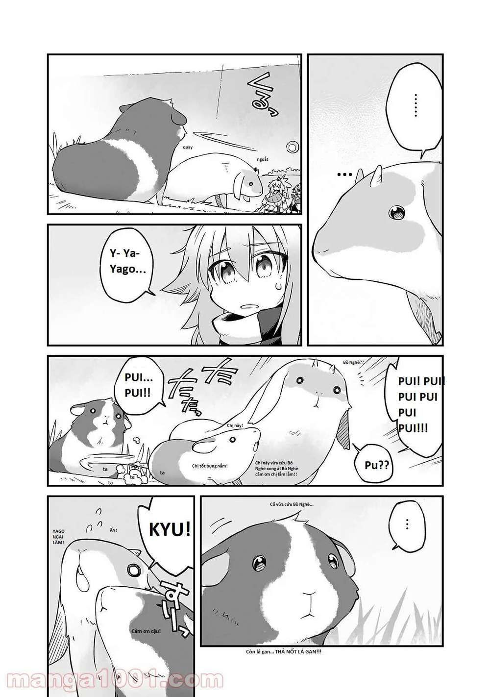 ngay cả khi hậu tận thế, thật hạnh phúc vẫn còn được sống... chapter 18 17