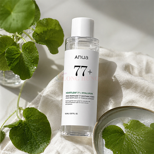 Nước cân bằng da Anua Heartleaf 77+ Hyaluron Soothing Toner (150ml) - Hàng chính hãng