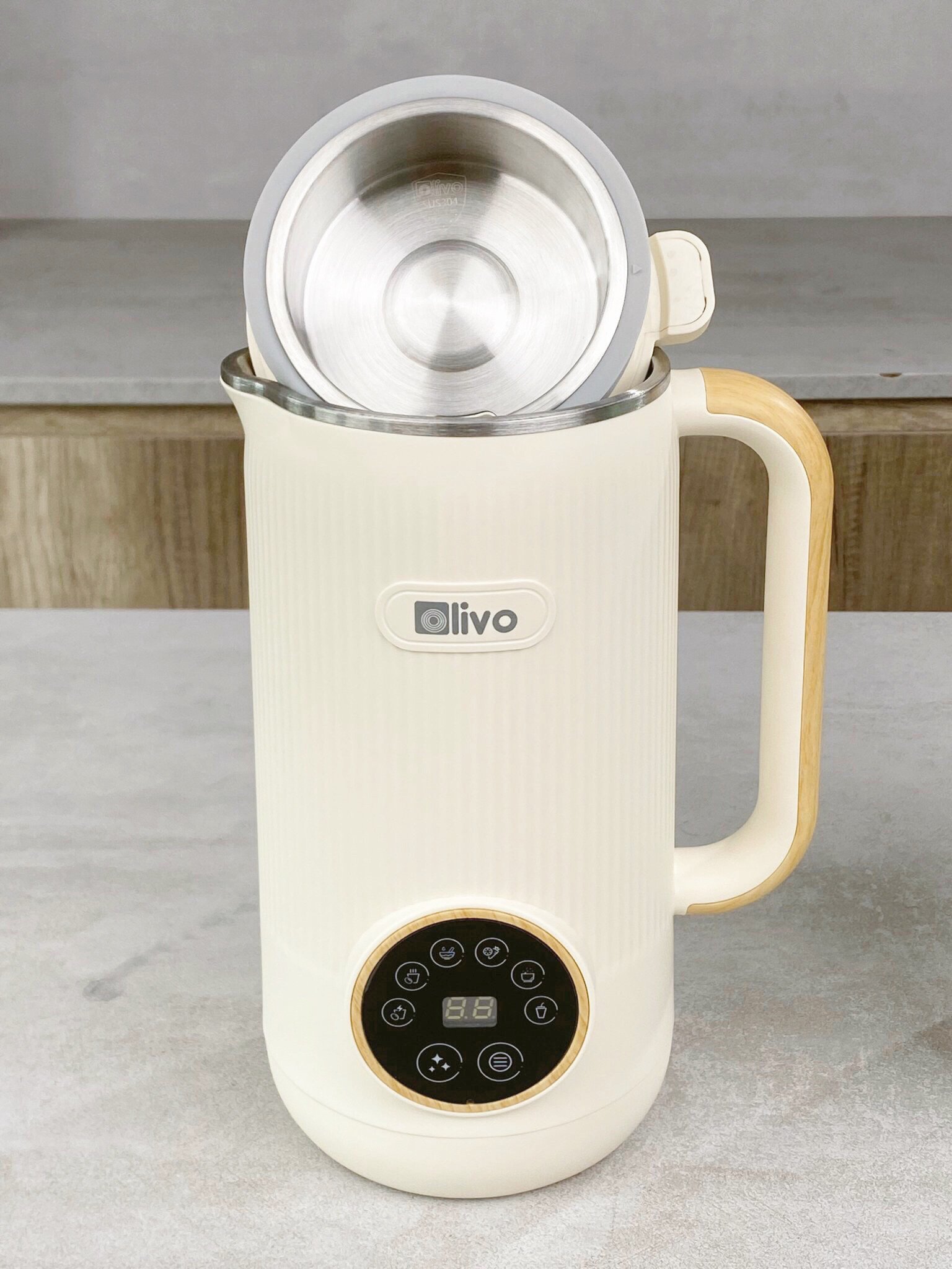 [Hàng chính hãng] Máy Xay Nấu Đa Năng OLIVO CB400 PRO – Nhỏ Gọn Tiện Mang Theo – Đa Chức Năng – Cao Cấp – Chống Trào Tuyệt Đối