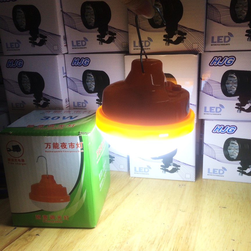 Đèn led buld 30 - 150 W có sạc pin dành trang trí 2