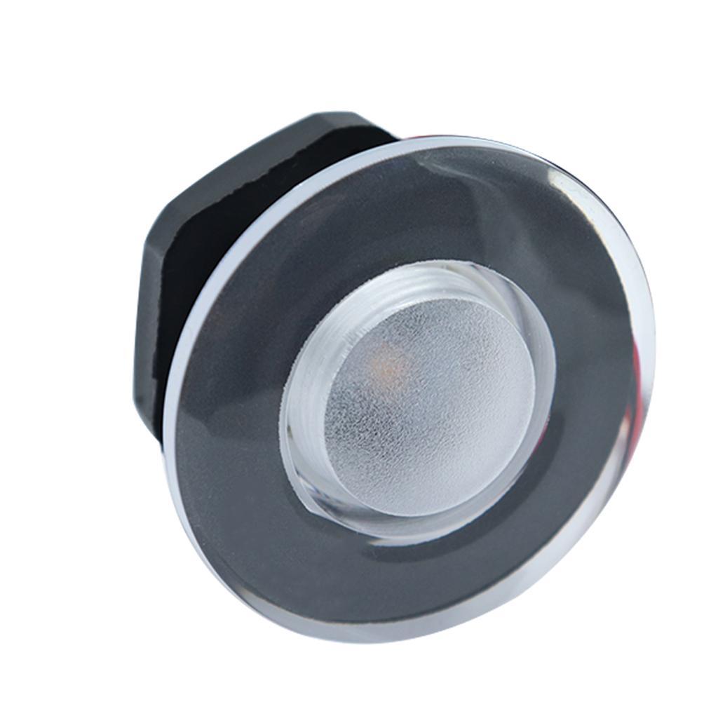 2 Packs Waterproof Marine Yacht LED Deck Step Stair Decor Lights 12V