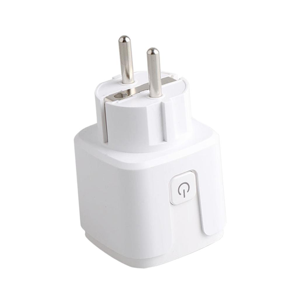 Wireless WIFI Smart EU Plug Switch Remote Control Timing Socket Outlet White