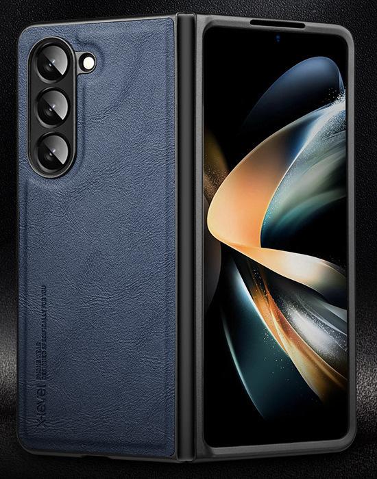 Ốp lưng da cho Samsung Galaxy Z Fold 6 (Fold6) chính hãng X Level cao cấp - Hàng chính hãng