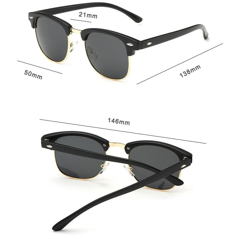 Kính Râm, Kính Mát Nam, Kính Thời Trang Nam Nữ Tròng Kính Polarized Chống Chói Chất Liệu Magie AK005 - Aoron