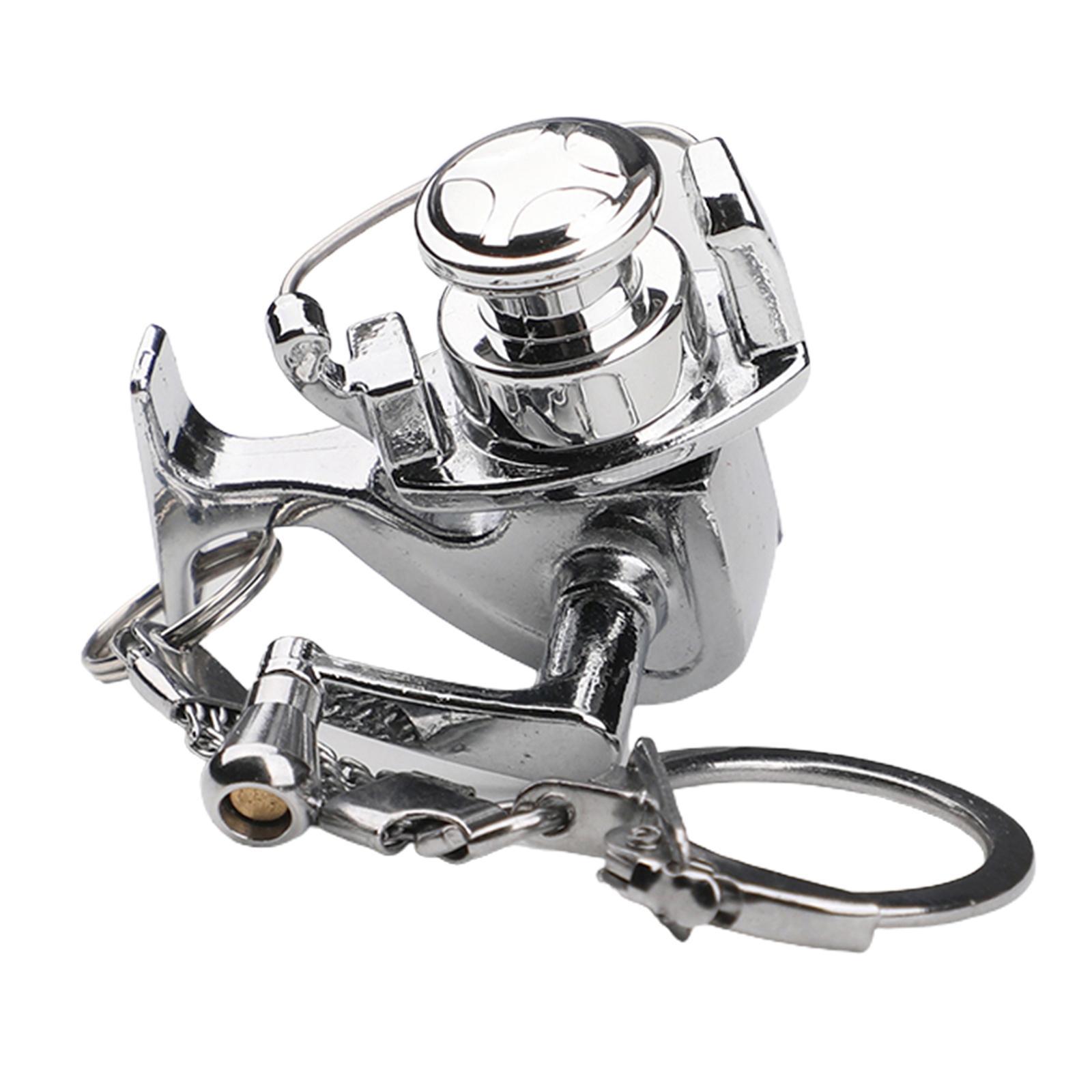 Fishing  Miniature Pendant Key  Chain Gift