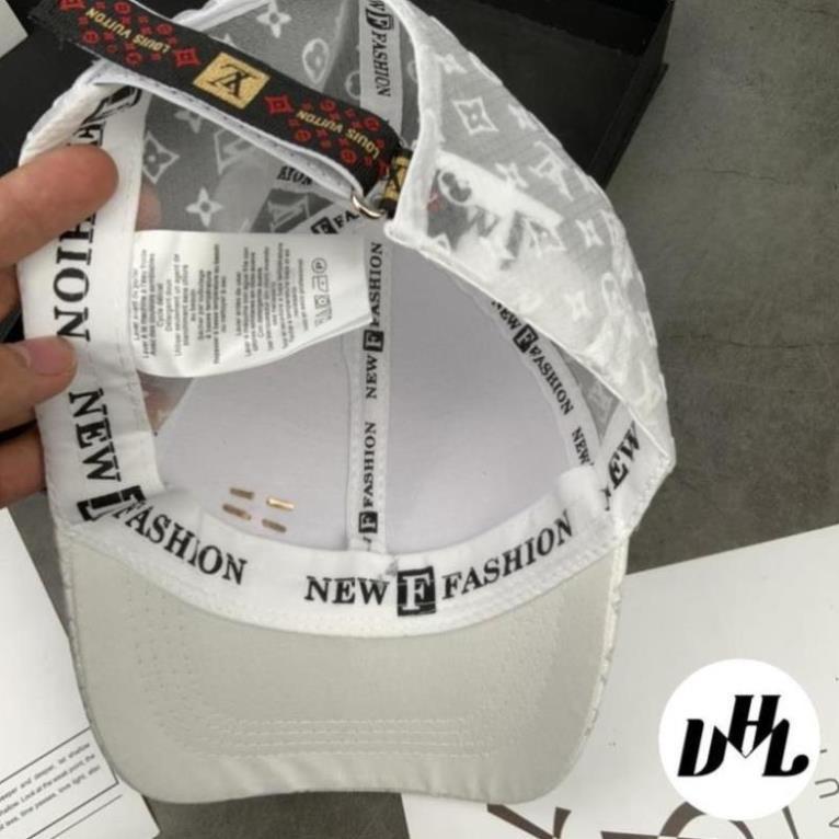 (NEW) Nón kết, mũ lưỡi trai LV phối vải Voan Form chuẩn đẹp (Ảnh thật)