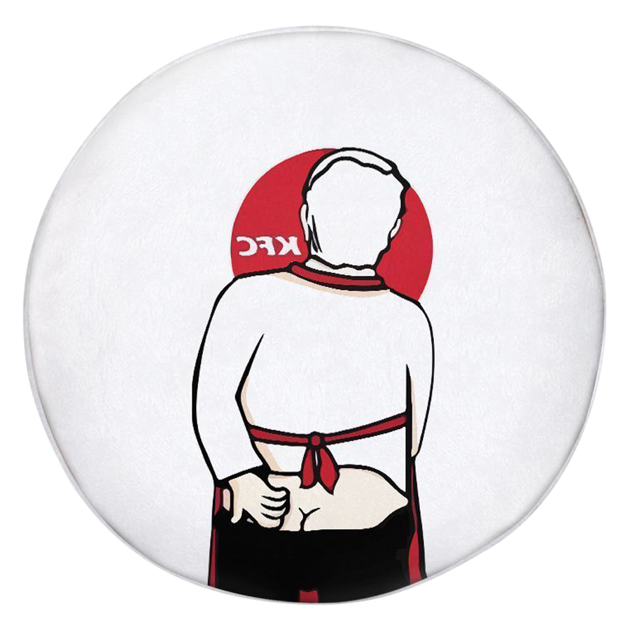 Gối tròn KFC gãi mông - GOFU398