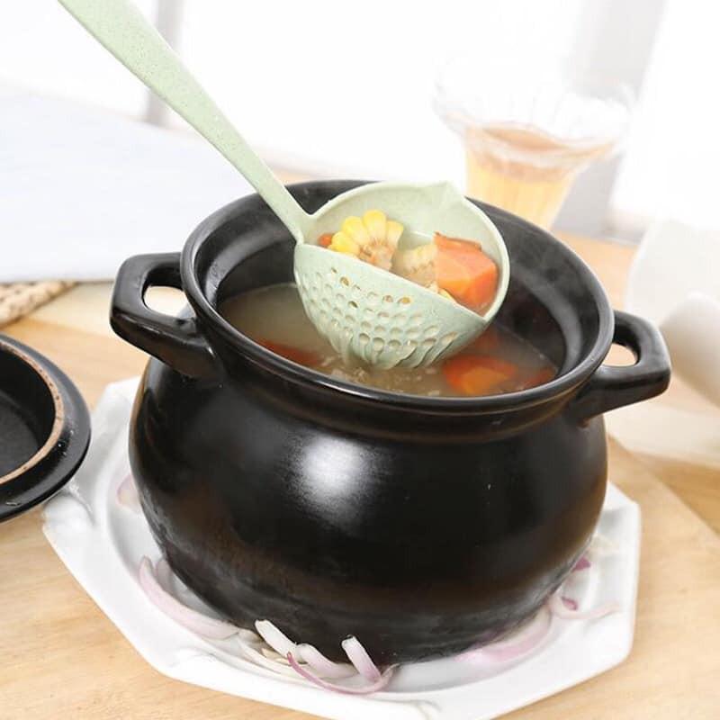Muôi thìa lúa mạch 2 đầu tiện dụng