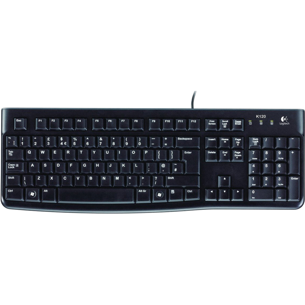 Bàn phím Logitech K120 (920-002582) - Hàng Chính Hãng