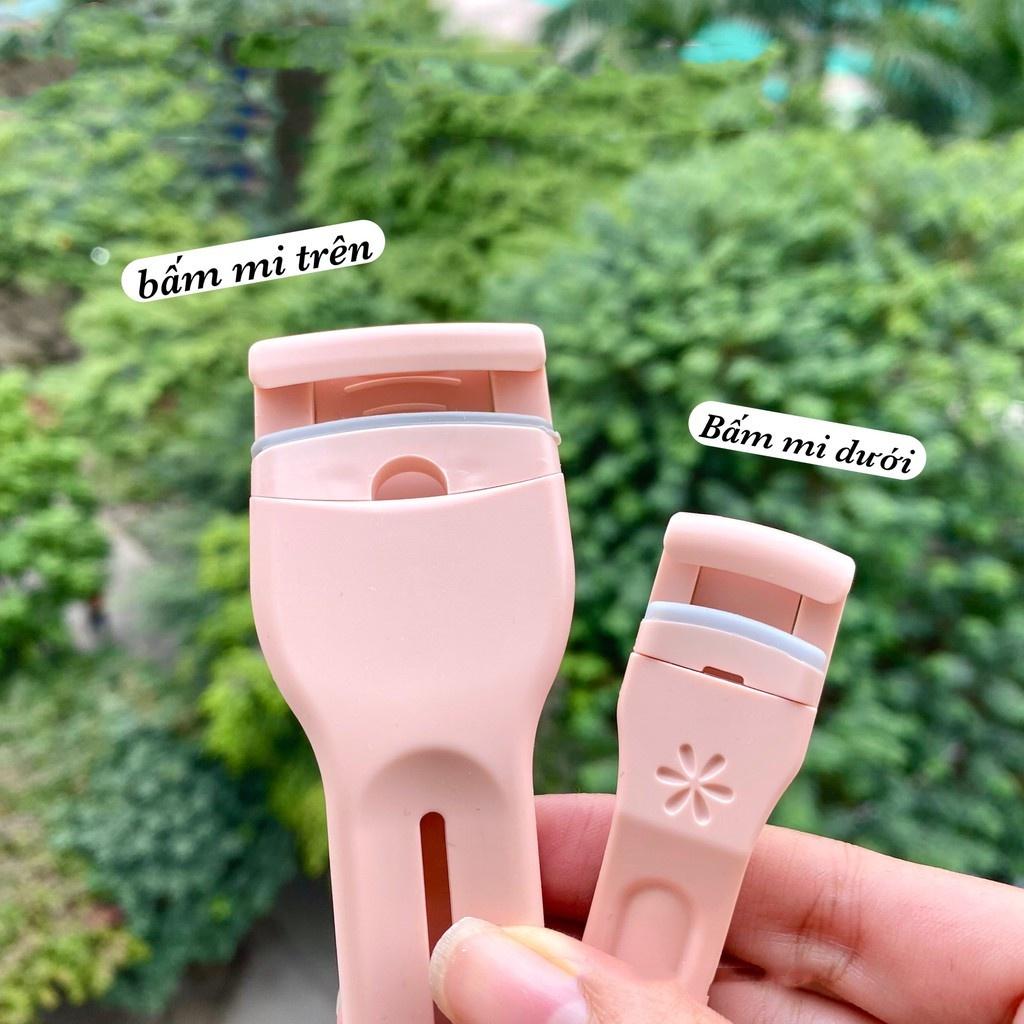 Combo 2 kẹp bấm mi siêu cong Cao cấp 3 trong 2 Malian- Kinakino Phụ kiện làm đẹp