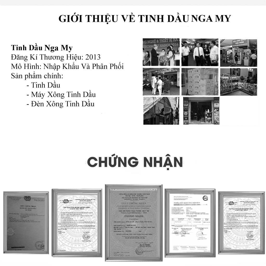 Tinh Dầu Hoa Bưởi Nga My Thiên Nhiên Nguyên Chất Thơm Phòng Giảm Căng Thẳng Khử Mùi Hôi