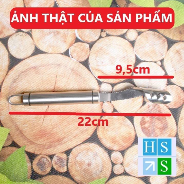 DỤNG CỤ LẤY RUỘT KHỔ QUA hạt củ quả trái cây INOX 304 dùng lấy ruột mướp đắng ớt dưa leo tiện dụng