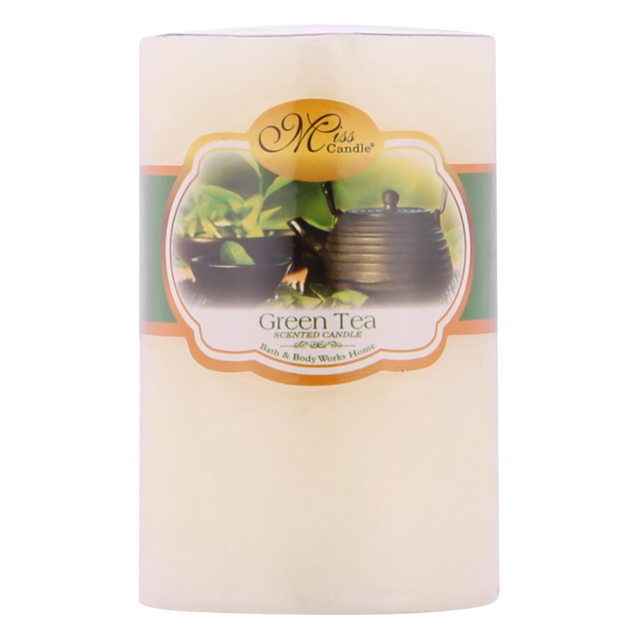 Set 3 Nến Thơm Trụ Tròn D5H8 Miss Candle FTRAMART NQM0819 -
