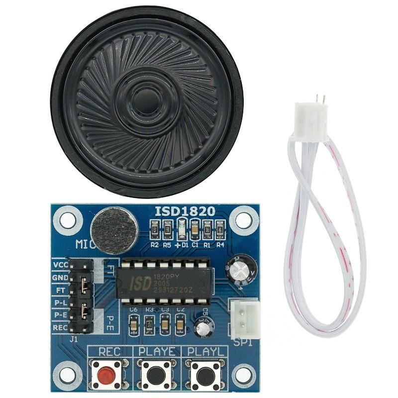Mô Đun Ghi Âm Giọng Nói ISD1820 Chuyên Dụng