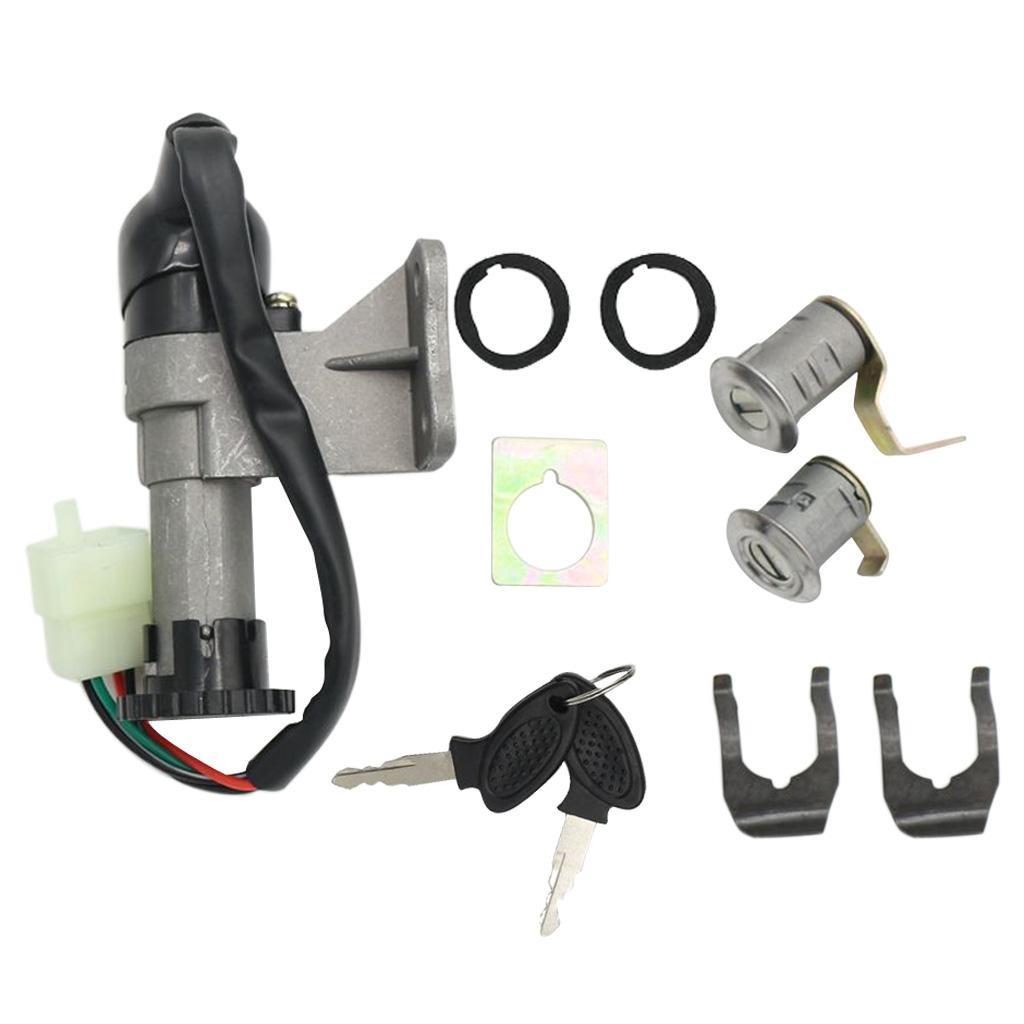 Key Switch Ignition Lock for Chinese 50 150cc GY6 Taotao Jonway Roketa