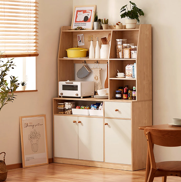 Tủ bếp gỗ MDF đa năng TBSL19 Juno Sofa Ngang 119cm x Sâu 43cm x Cao 178cm