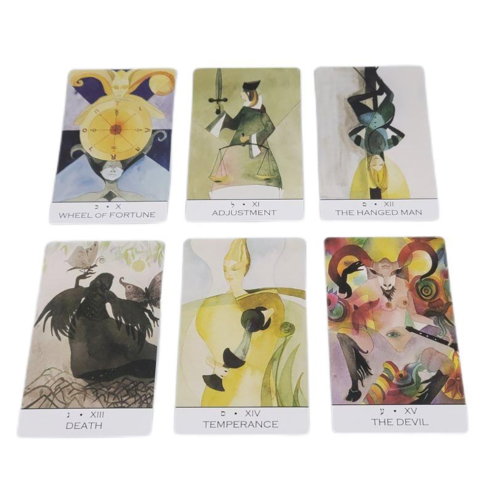 Bộ Bài Zillich Tarot 78 Lá Bài 7x12 Cm Tặng Đá Thanh Tẩy