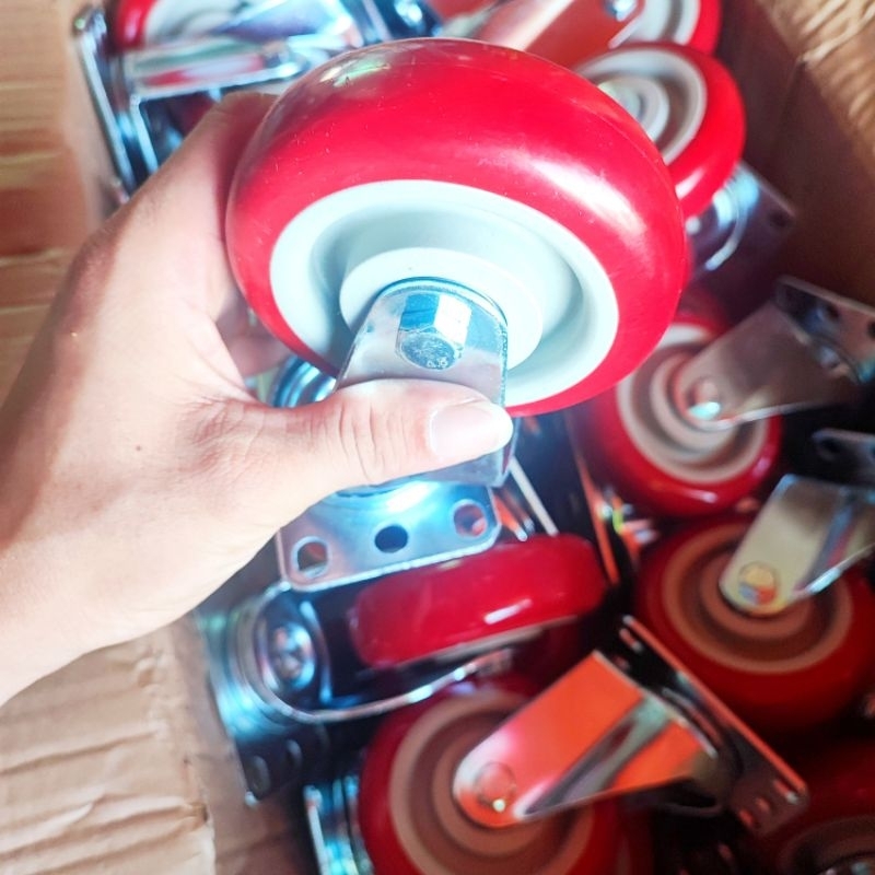Xả kho lấy tương tác .. bánh xe đẩy hàng , bánh xe chịu lực nhựa cho tủ âm thanh sự kiện phi 10 có bi trục xoay giá 1 bánh