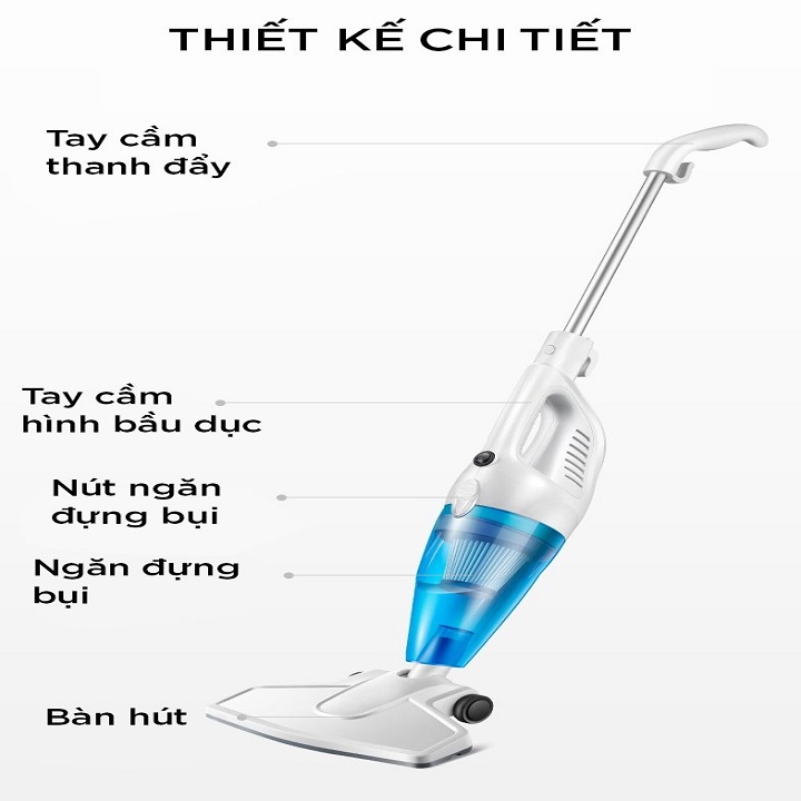 Máy hút bụi cầm tay mini Perfect- Hàng Chính Hãng