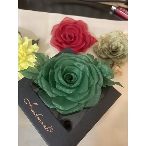 Hoa cài áo hanmade kèm hộp