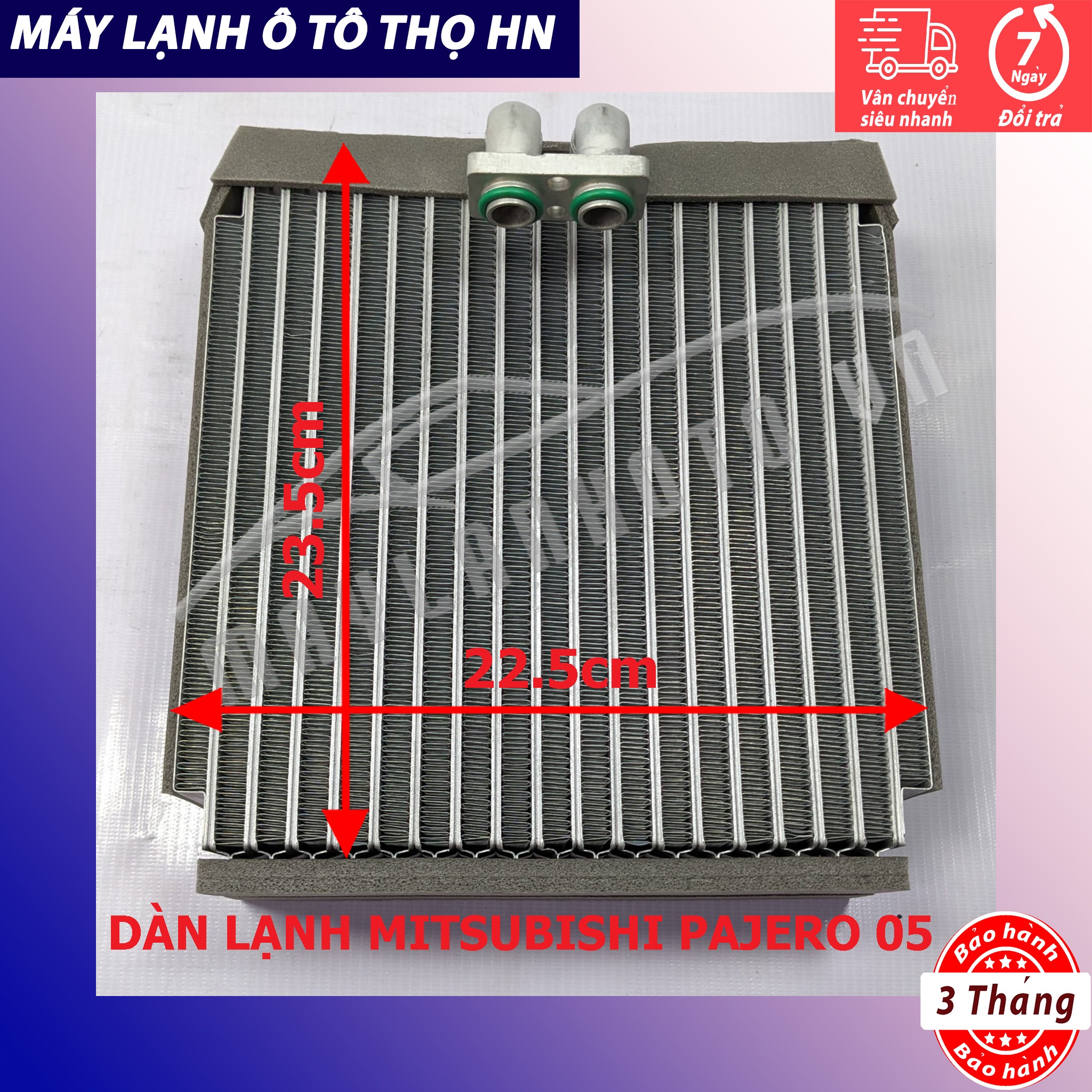 Dàn lạnh Mitsubishi Pajero-V31-V33-TYT Hiace / 2005 Hàng xịn Thái Lan