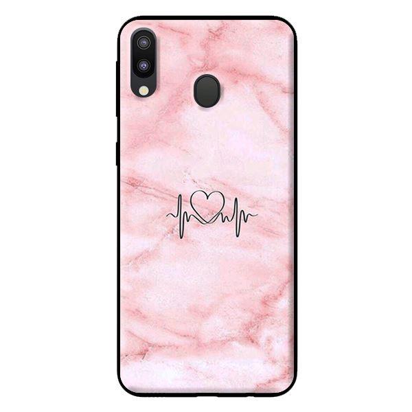 Ốp in cho Samsung Galaxy M20 Đá Hồng - Hàng chính hãng