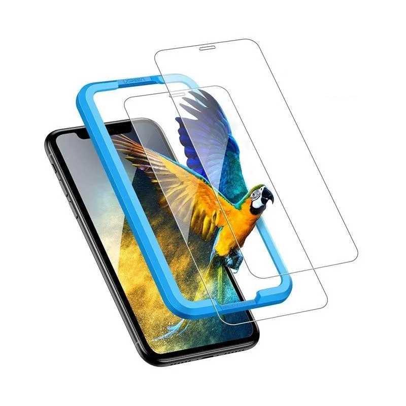 Ugreen UG70985SP141TK Iphone 11 - 6.1 inch Miếng dán Trong suốt 9H cường lực chống bảo vệ chống rơi chống cháy nổ - HÀNG CHÍNH HÃNG