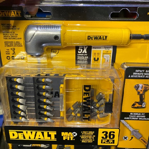 Bộ 32 mũi vít và đầu chuyển góc 90* DeWalt DWAMF36RASET