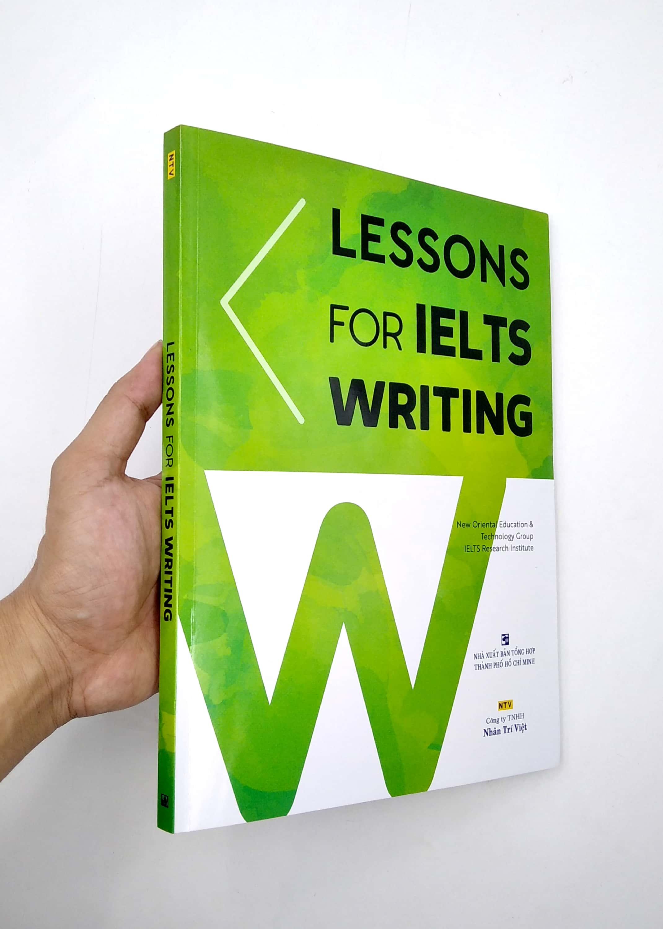 Sách Lessons For IELTS Writing (Tái Bản)