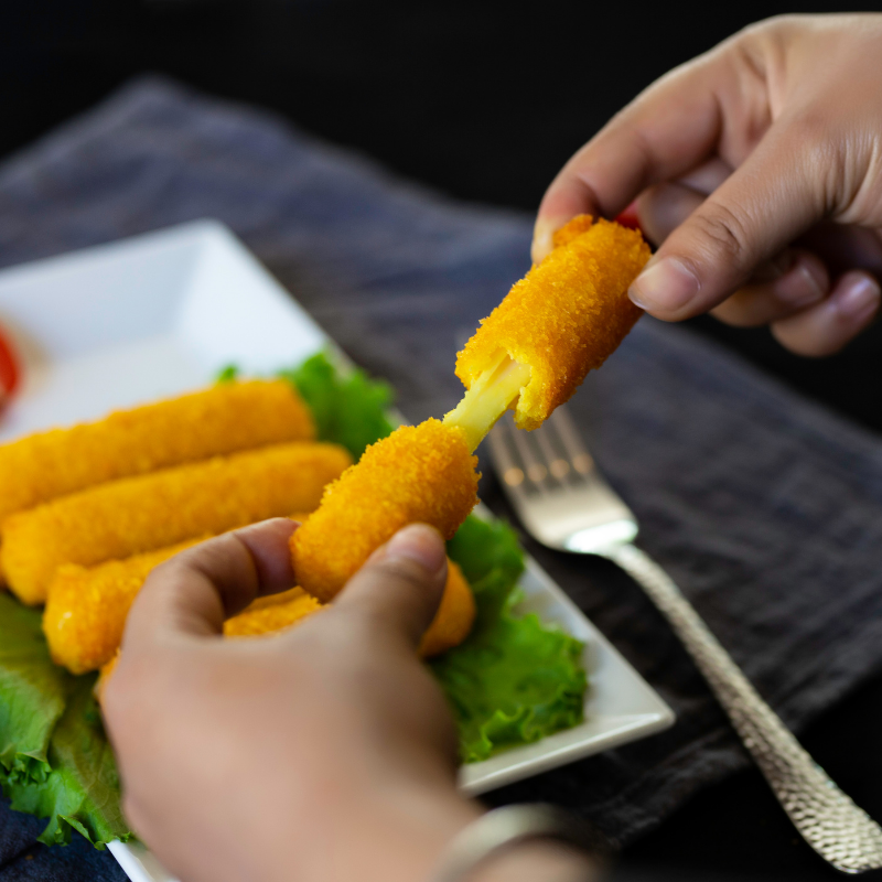 Phô mai que kéo sợi Mozzarella thơm ngậy Đôi Đũa Vàng 300gr - Giao tại Hà Nội và Hồ Chí Minh