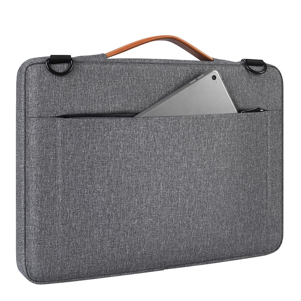 Sách Bao Da Ốp Lưng Phong Cách Bảo Vệ Laptop Có Dây Đeo Vai Cho 14 "15.6" 17 “Inch Túi Máy Tính