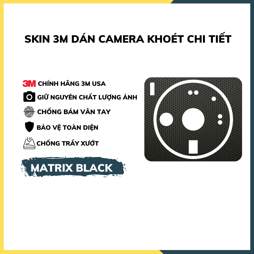 Miếng dán camera mi 12s ultra skin chống trầy xướt mua 1 tặng 1 phụ kiện huỳnh tân store