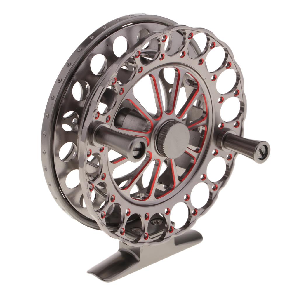 Portable Full Metal Fly Reel Ice Fishing Reel Raft Fishing Wheel Raft Wheel