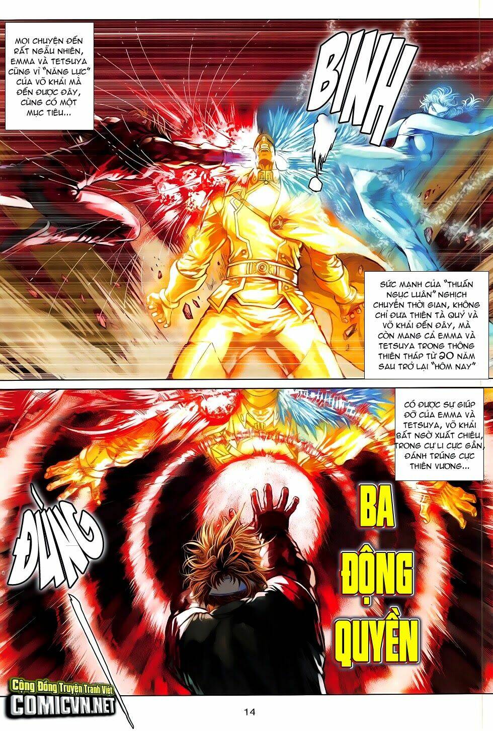 ba động quyền z hadouken zero chapter 16 14