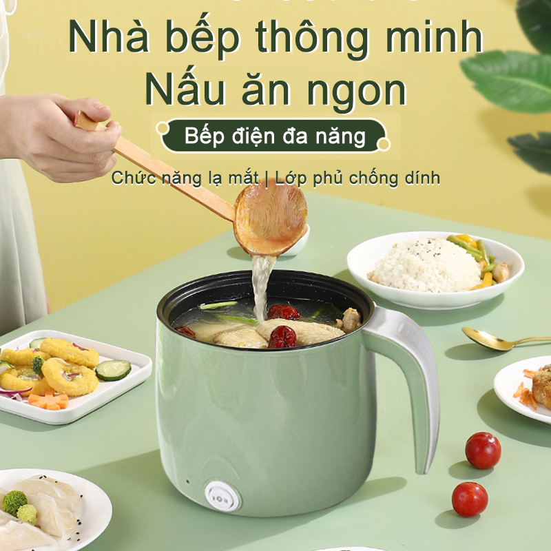 Nồi cơm điện nhỏ ở ký túc xá Nồi cơm điện đa năng Nồi nấu ăn sinh viên Nồi nấu nhỏ Nồi hấp