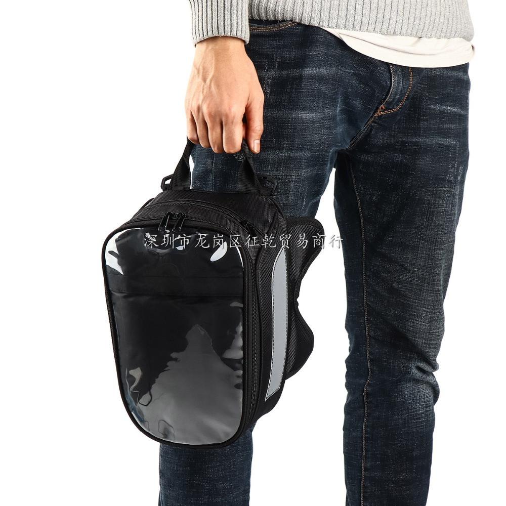 Túi đựng bình xăng xe máy phong cách mới nhất, túi đựng đồ phía sau xe đạp, túi đeo vai di động, túi đi xe đạp đa chức năng